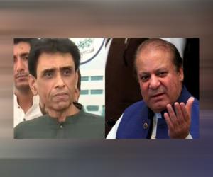 لاہور،قائدن لیگ  نوازشریف اور ایم کیو ایم وفد کی ملاقات