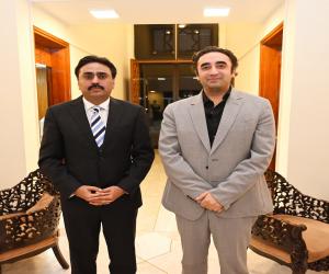 صدر مملکت آصف علی زرداری اور چیئرمین بلاول بھٹو زرداری سے وزیرآبپاشی و خوراک جام خان شورو کی اہم ملاقات 