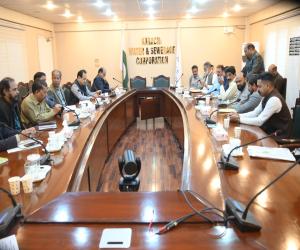    کراچی میئر کراچی بیرسٹر مرتضیٰ وہاب کی ہدایت پر واٹر کارپوریشن حکام نے جے یو آئی ف اور مسلم لیگ ن کے مخلتف یوسیز چیئرمین سے چیئرمین سیکریٹریٹ کارساز میں الگ الگ ملاقاتیں کیں
