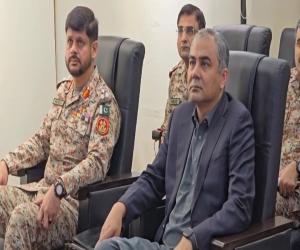   وفاقی وزیرداخلہ محسن نقوی نے کراچی میں سندھ رینجرز کے ہیڈ کوارٹر کا دورہ