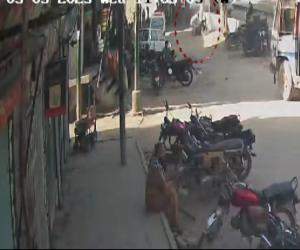  کراچی میں  لانڈھی مرغی خانہ کے قریب    دوران ڈکیتی تاجر  کا قتل ،سی سی ٹی وی فوٹیج  سامنے آگئی