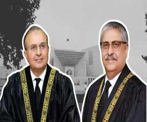 سپریم کورٹ کے جسٹس منصور علی شاہ اور جسٹس اطہر من اللہ کے استعفے منظور  
