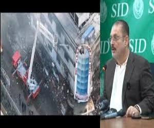  سینئر وزیر سندھ شرجیل میمن نے کہا ہے کہ گل پلازہ کا افسوسناک واقعہ حکومت کے لیے انتہائی تشویش کا باعث ہے اور سندھ حکومت متاثرین کے ساتھ کھڑی ہے۔